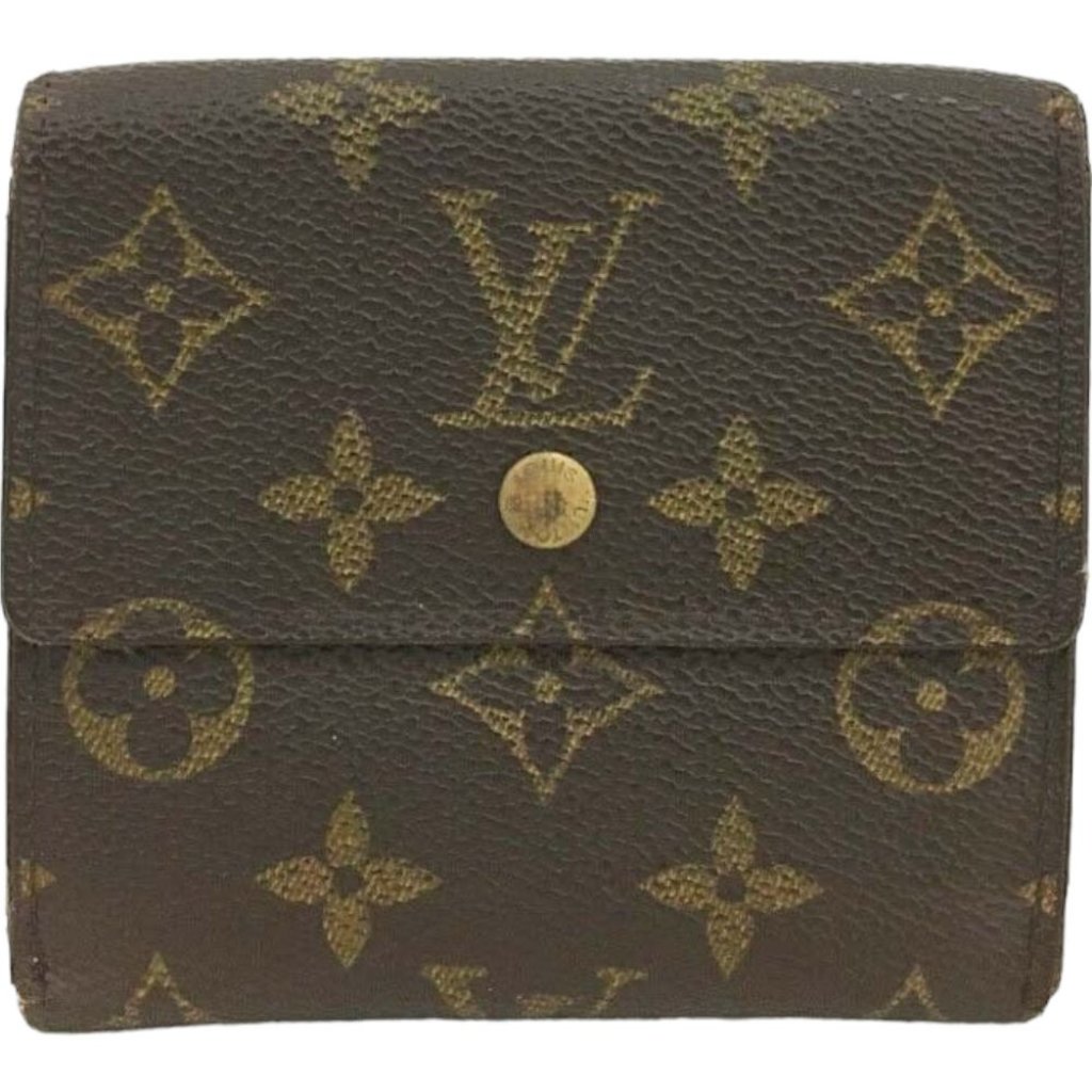 215127r Louis Vuitton Wallet Portefeiulle Elise Brown Monogram